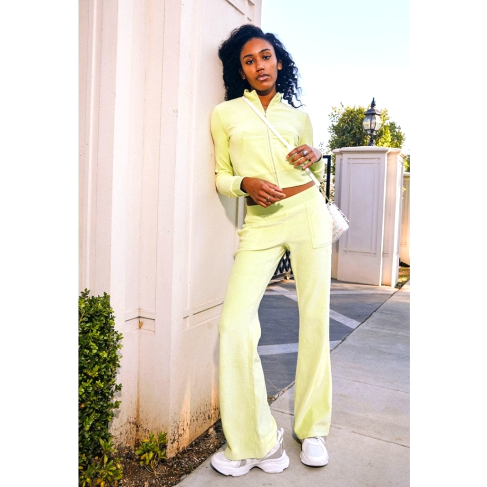 🍋JUICY track velour 2 peice set🍋